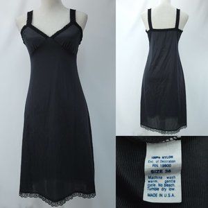 Vintage Radcliffe Lingerie sz 36 Silky Nylon Slip Dress